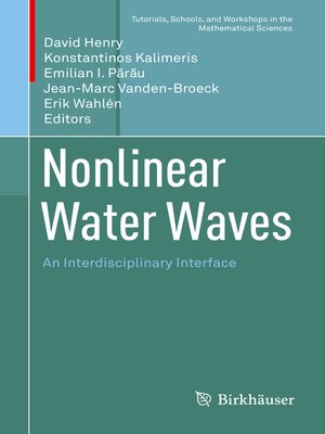 cover image of Nonlinear Water Waves